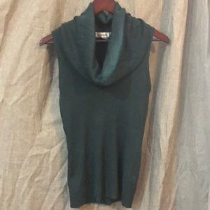 NWT Sleeveless Cowl Neck Sweater